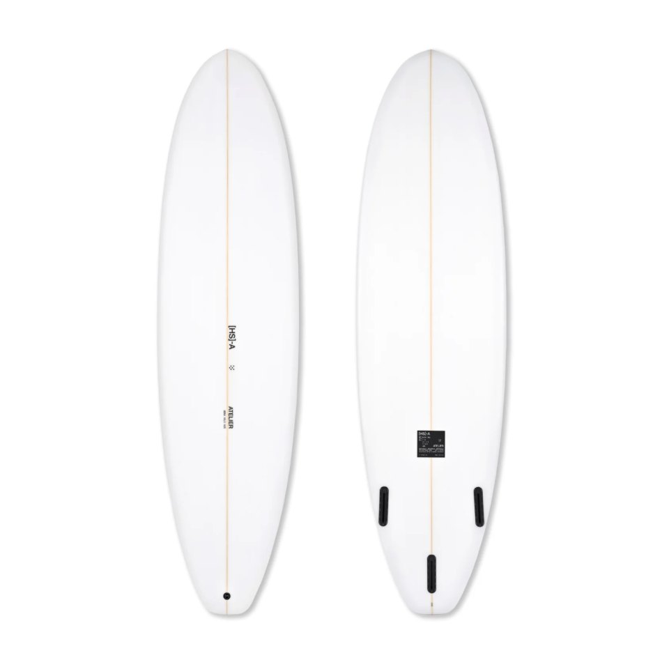 Haydenshapes Mini Mal surfboard, deck and bottom